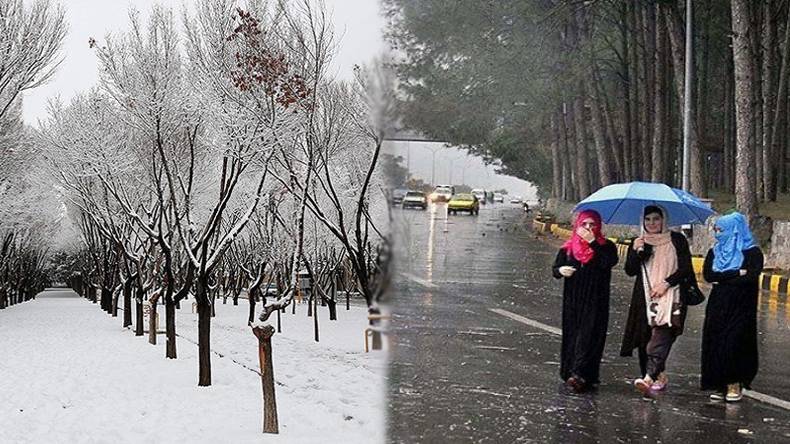  ملک کے بیشترعلاقوں میں بارش, پہاڑوں پر برفباری کا امکان