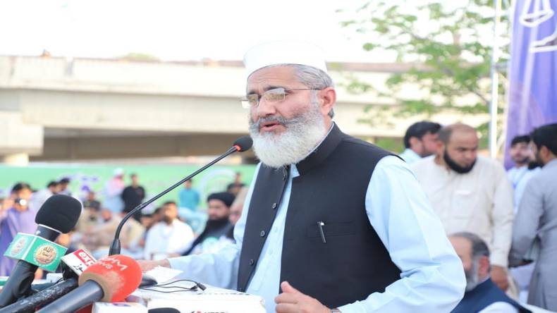  پاکستان بچانے کیلئے علماء اور مشائخ کو  کردار ادا کرنا پڑے گا، سراج الحق