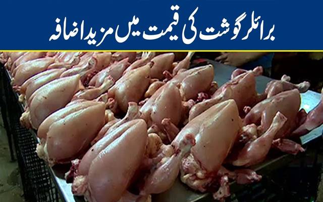 برائلر گوشت کی قیمت میں کتنا اضافہ ہوا ؟