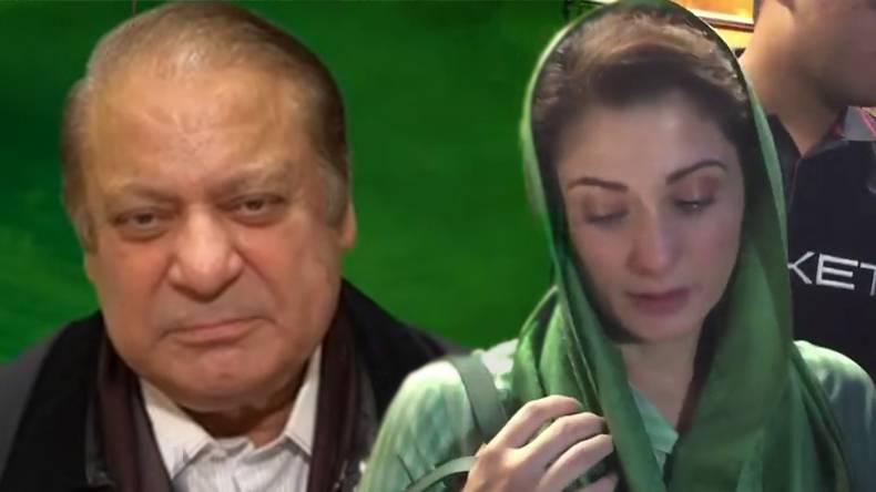 ’’مریم نواز اپنے والد نوازشریف سےبات کرتے ہوئے روپڑیں‘‘