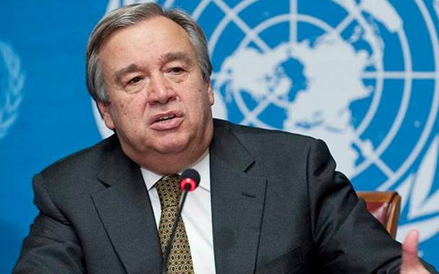 اقوام متحدہ کے سیکرٹری جنرل کا اسرائیل اور فلسطین کے درمیان جنگ بندی کا مطالبہ