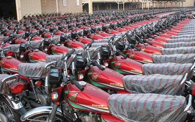 موٹر سائیکلز کی قیمتوں میں پھر اضافہ