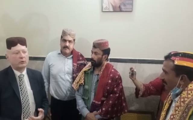 جرمنی کے قونصل جنرل ڈاکٹر روڈیگر لوئز کا سندھ سیلاب متاثرہ علاقوں کا دورہ 