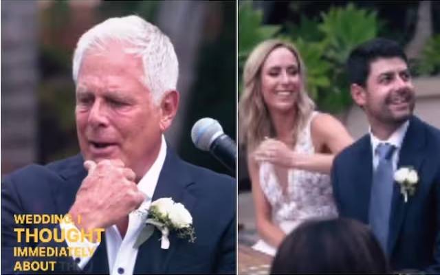 ایک باپ کی اپنے بیٹے اور بہو کو ان کی شادی کے دن جذباتی ٹوسٹ کرنے کی ویڈیو آن لائن وائرل ہو گئی۔ 