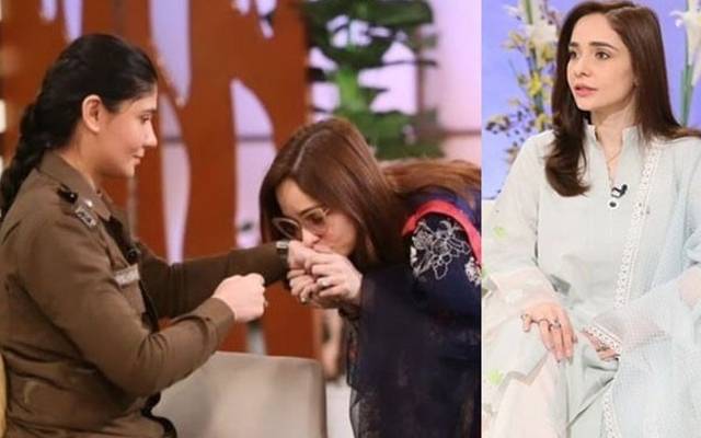 پاکستانی اداکارہ و میزبان جگن کاظم نےاسسٹنٹ سپرنٹنڈنٹ آف پولیس (اے ایس پی) شہربانو نقوی کا ہاتھ چومنے پر ہونے والی تنقید کا کرارا جواب دے دیا۔