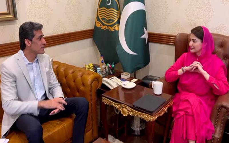 وزیر اعلیٰ مریم نواز سے عون چودھری کی ملاقات، سیاسی امور پر تبادلہ خیال