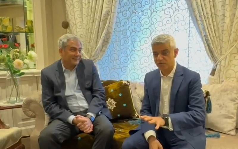 وفاقی وزیرداخلہ سے لندن کے مئیر کی ملاقات،باہمی دلچسپی کے امور پر تبادلہ خیال