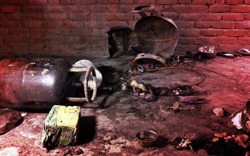حیدرآباد میں سلنڈر دھماکا:ایک اور زخمی دم توڑ گیا 