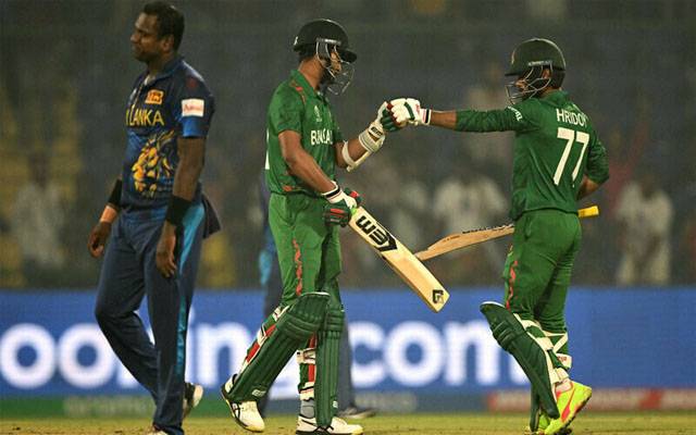 بنگلہ دیش نے سری لنکا کو 2 وکٹوں سے شکست دیدی