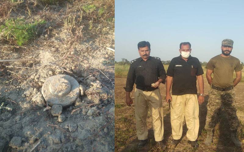 شکر گڑھ :بھارتی ساختہ بم ناکارہ بنا کر بڑی تباہی سے بچالیا گیا