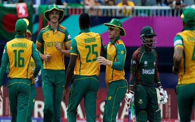 ٹی 20 ورلڈ کپ:جنوبی افریقہ نے بنگلہ دیش کو 4 رنز سے ہرا دیا