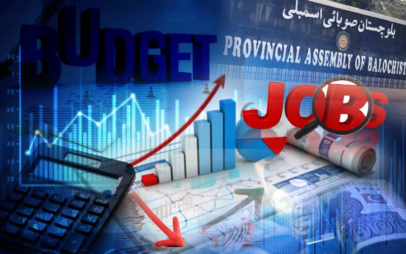 بلوچستان کے بجٹ میں 3 ہزار نئی سرکاری نوکریوں کا اعلان