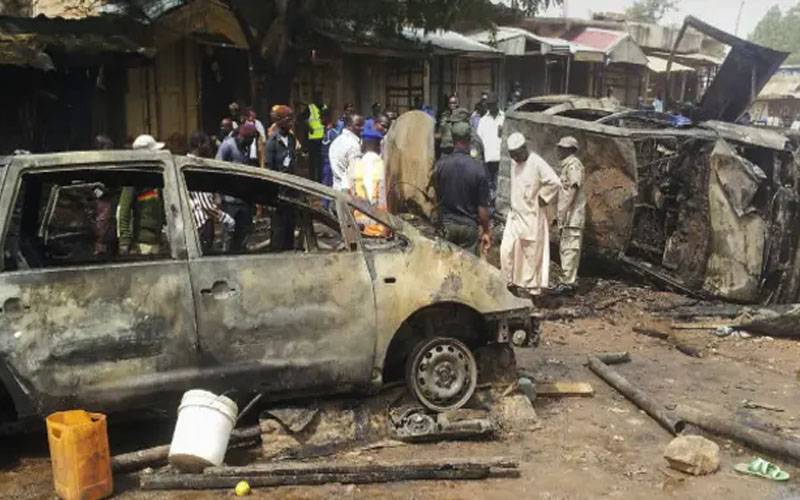 نائیجیریا میں مسلسل 3 خود کش حملوں میں 18 افراد جاں بحق، 48 زخمی