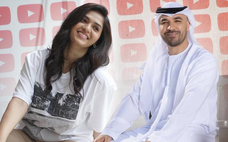 معروف اماراتی یوٹیوبر نے طلاق کے بعد بھارتی اداکارہ سے منگنگی کر لی