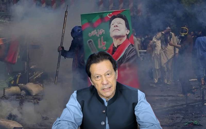 عمران خان نے اہم تنصیبات کے سامنے احتجاج کی کال کا اعتراف کرلیا 