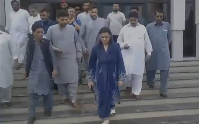 مریم اورنگزیب کا راولپنڈی کے 3 بڑے  ہسپتالوں کا اچانک دورہ