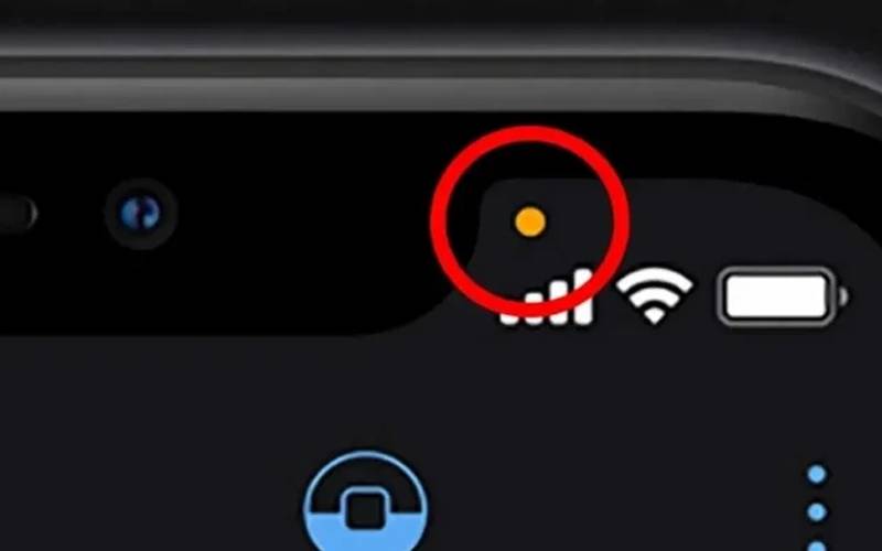 کیا آپ آئی فونز سکرین پر نظر آنے والے اورنج ڈاٹ کا مقصد جانتے ہیں؟