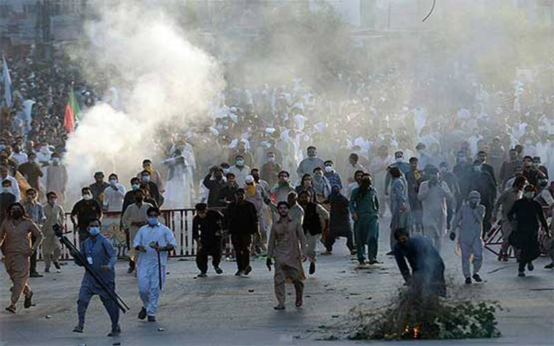 فیض آباد میں ہنگامہ آرائی، پی ٹی آئی کے 17 کارکنوں پر مقدمہ درج