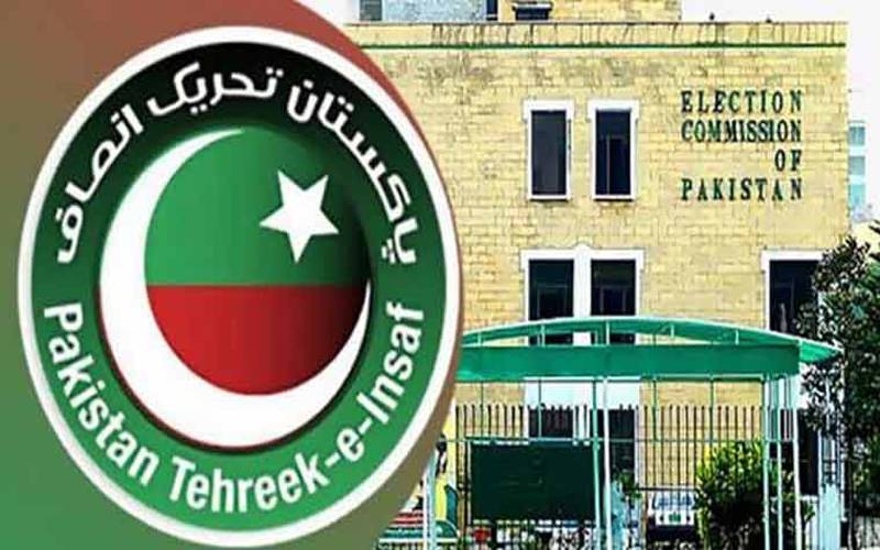 انٹرا پارٹی الیکشن کیس، پی ٹی آئی نے جواب جمع کروانے کیلئے کمیشن سے وقت مانگ لیا